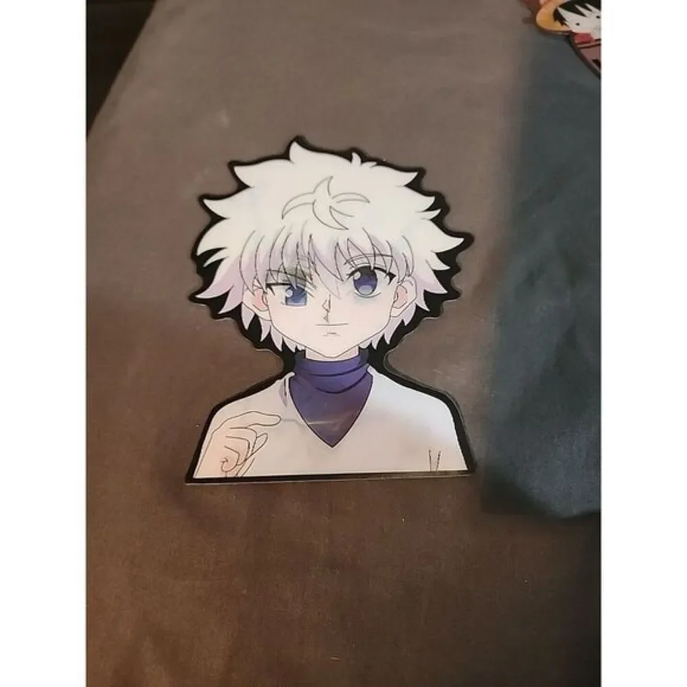 Hunter X Hunter Killua Zoldyck Lenticular Window Peeker Decal US SELLER!‎